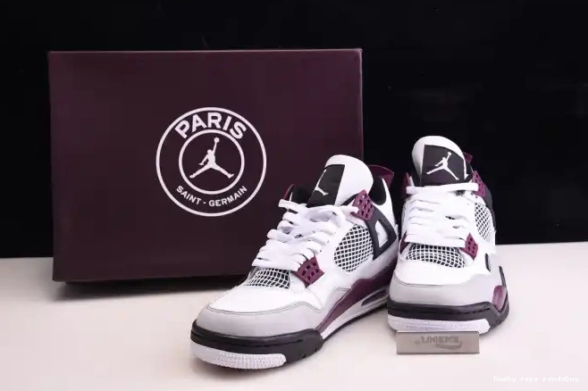 Rep Husky JORDAN CZ5624-100 AIR RETRO 4 PARIS PSG SAINT-GERMAIN 0407